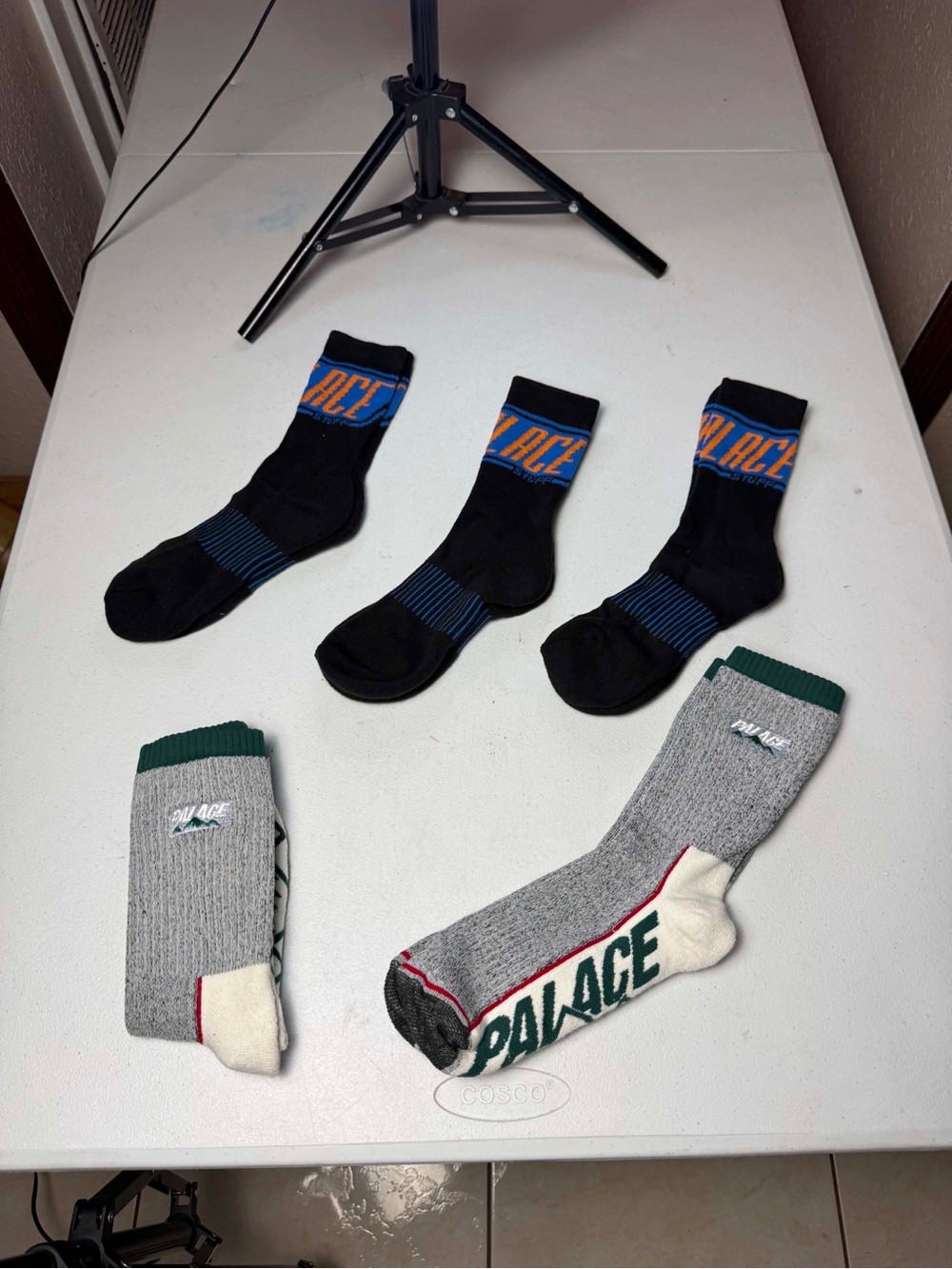 X5 New Palace Talking Sock 'Grey Marl' ONE Sz Each sock retails for $30 EACH